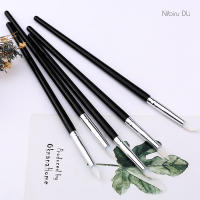 5 Pcs Cepillos De Uñas De Silicona Para Modelado Arte De Uñas Y Escultura De Cerámica Hueca Herramienta UV Gel Formación - details 10