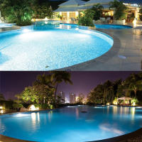 Luz Subacuática LED Super Delgada Para Piscina IP68 Impermeable DC12V RGB Multicolor Sincronizado Blanco Cálido Azul Blanco Frío - details 8