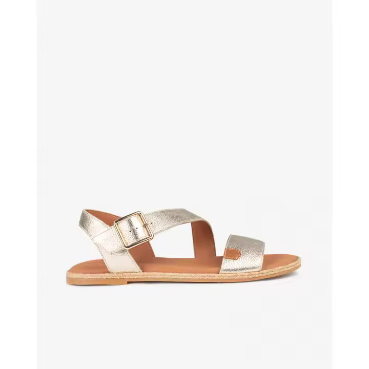 Sandalias planas de Mujer POPA LEYTE ORO SANDALIA LAMINADO ORO 35938 25V - 1