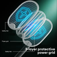 Lampara Eléctrica Plegable Anti-Mosquitos 4 En 1 Recargable Por USB Con Batalla Contra Mosquitos Y Repelente De Aves Aluminio UV 5W - details 3