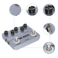 Pedal De Efectos Para Guitarra Zikzic Con 11 Tipos De Delay Hasta 600ms Entrada Y Salida Estéreo USB Dispositivo De Audio - details 1