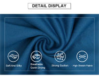 Pantalones Deportivos De Mujer Con Cintura Alta Y Bolsillo Lateral Pantalones Anchos Para Correr Y Gimnasio - details 10