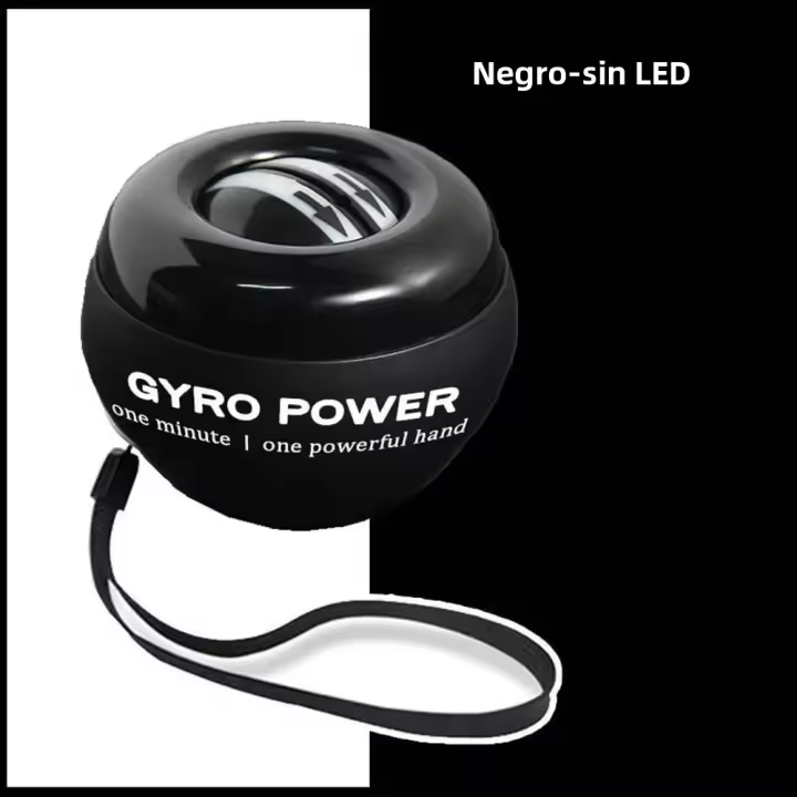 Bola De Poder LED Para Muñeca Gyroscópica Auto-Iniciada Entrenador De Fuerza De Músculos De Mano Y Braza Equipo Deportivo De Resistencia - 1