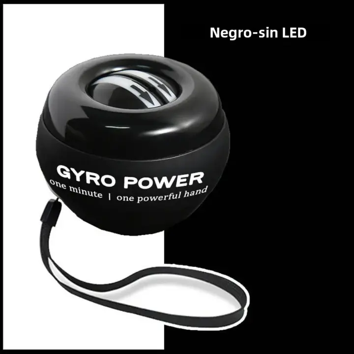 Bola De Poder LED Para Muñeca Gyroscópica Auto-Iniciada Entrenador De Fuerza De Músculos De Mano Y Braza Equipo Deportivo De Resistencia - 1