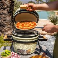 Cecotec 3248 Dragonfire 3200 Kamado Barbacoa de carbón cerámica 32 cm diámetro con resistencia hasta 1000º soporte de hierro fundido y control de flujo de aire. - details 1