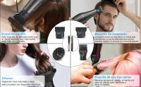 Secador Pelo Profesional Iónico 2400W Secadores de Pelo Motor AC 3 Temperaturas 2 Velocidades, Botón Aire Frío, 2 Concentradores y 1 Difusor 2,5 Metros de Cable, Rápido Secado Cabello - details 2
