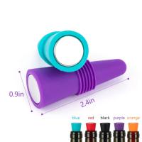 5pcs Tapones De Botella De Vino De Silicona Herramientas De Barra Sellador De Botellas De Cava a Prueba De Fugas Para Uso Doméstico Y Comercial - details 5