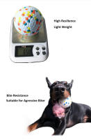 Bola De Juguete Para Perros Luminosa Y Masticable De Goma Con Alta Elasticidad Resistente Al Mordisco Juguete Interactivo Para Lanzar Y Volar Accesorios Para Mascotas - details 2