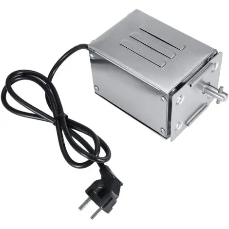 Motor eléctrico de acero inoxidable para asador de barbacoa, carga 50-70 kg (enchufe europeo 220 V) - 1