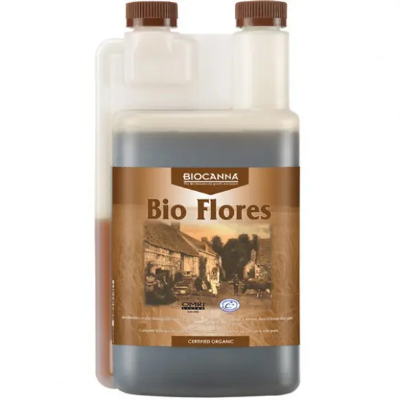 BIOCANNA BIO FLORES 1L - Abono Orgánico para Floración - 1
