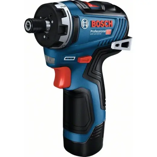 Bosch GSR 12V-35 1750 RPM Negro, Azul, Rojo - 1