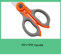 Tijeras Multifuncionales De Acero Inoxidable Con Mango De PP Y TPR Para Eléctricos Corte De Alambre Y Cable Herramienta De Pesca - details 4
