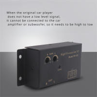 Módulo De Retardo 12V 2 Canales Convertidor De Audio Para Coche Filtro De Frecuencia Para Estéreo Y Altavoces RCA Alto a Bajo - details 5