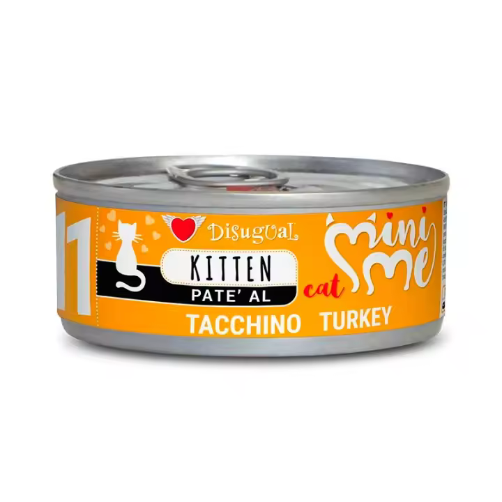 Disugual Mini-Me 11 Kitten Latas de Pavo para Gatitos - 12 x 85gr - 1