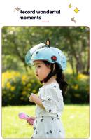 Nueva Casco Para Niños Y Niñas Casco De Moto De Medio Tamaño Para Electrónica De Recreo Protección De Cuatro Estaciones Material ABS - details 10