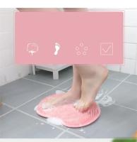 Pulverizador Multifuncional De Pie Para Baño Con Espuma De Silicona Antideslizante Cepillo De Masaje Para El Cuerpo - details 12