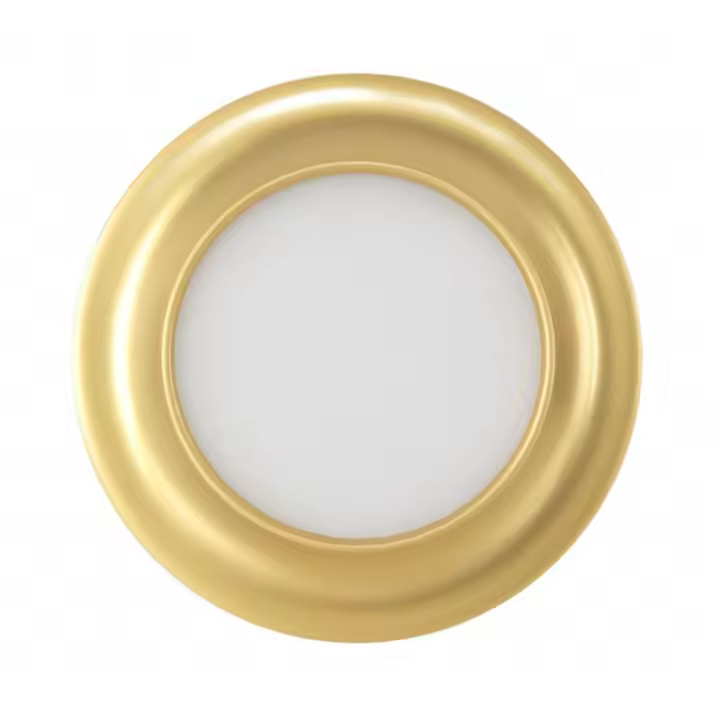 FABRILAMP Focos Empotrables LED | Downlight 9w 3000k Trevor Oro 720lm 12d - 1