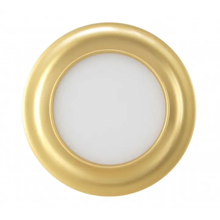 FABRILAMP Focos Empotrables LED | Downlight 9w 3000k Trevor Oro 720lm 12d - 1