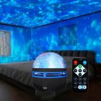 Proyector De Estrellas Luz Nocturna Con Control Remoto De 7 Colores Para Decoración De Habitaciones Y Fiestas Navideñas Y Discos - details 0
