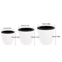Maceta Autoabastecida Fácil De Mantener Para Hierbas Verduras Y Flores Blanco Duradero 180x18x19cm Para Cultivo En Interior Y Exterior - details 0