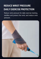 Protector de masaje, protector de muñeca con calefacción inteligente para vaina de tendón, compresa caliente, protector de masaje para esguince de mano desmontable y transpirable - details 3