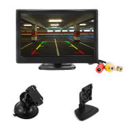 Monitor De Coche 5 Pulgadas TFT LCD HD Digital 16:9 Con Entrada De Video Doble Para Cámara Trasera Y DVD VCD Pantalla De 800x480 - details 3