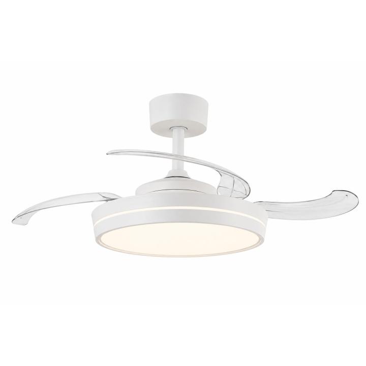 Argón - Ventilador de techo moderno con iluminación LED integrada 30 W y 2000 lúmenes, 6 velocidades y temporizador… — oferta en Miravia