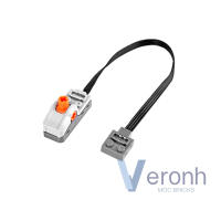 Kit De Control Inalámbrico IR Para Bloques De Construcción MOC Con Motor De Tren Servo Compatible Con Todas Las Marcas Batería No Incluida - details 1