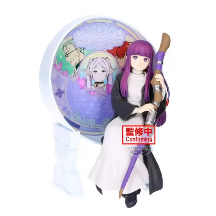 Fern Frieren Beyond's End Glasscape Banpresto 15 cm 100% ORIGINAL - 1