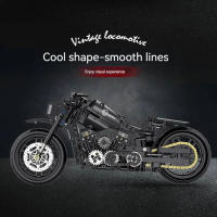 Bloques De Construcción Técnicos Para Motocicleta Modelo MOC Duke Harleys Carreras De Motocicletas Juguetes Para Niños Regalo Bloques De Vehículo Pequeño Compatible Con Lego ABS Sin Batería - details 2