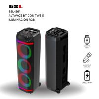 Altavoz Bluetooth BSL-S61  |3 Altavoces de 8 Pulgadas | 50W  | Micrófono | Batería de 3600 mAh | Carga USB-C. - details 0
