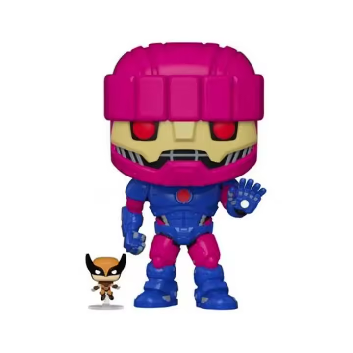 Funko POP! 6" Marvel - Xmen-Sentinel With Wolverine Wch - Marvel - Figura Coleccionable Oficial - Juguete para Niños y Adultos - Fans - Diversidad de Personajes y Temáticas - 1
