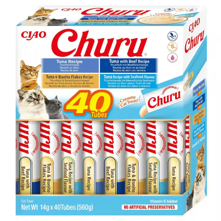 Churu Recetas variadas de Atún (40x14gr) - 1