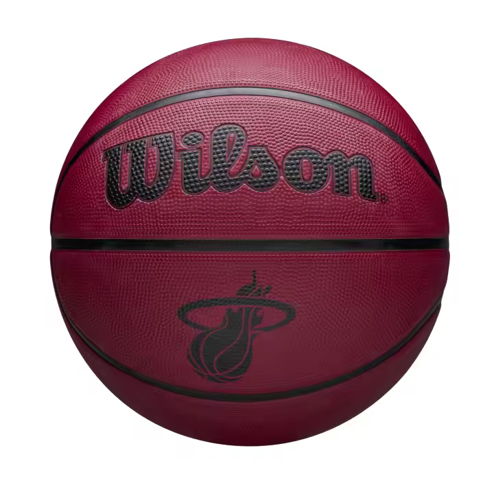 Balón Baloncesto Wilson NBA Team Tribute Solid Miami Heat - 1