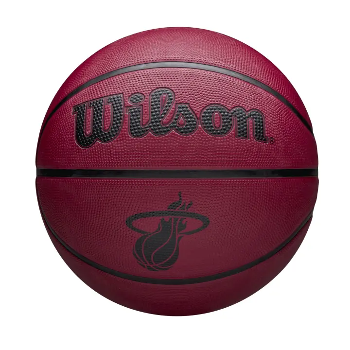 Balón Baloncesto Wilson NBA Team Tribute Solid Miami Heat - 1