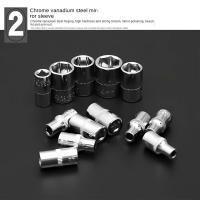 Kit De Herramientas De Reparación De Automóviles 46 Piezas Juego De Destornilladores De 1/4 Pulgada Con Llave De Torque Y Destornillador Combinado Herramientas De Reparación De Automóviles - details 6