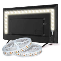 Tiras LED 5V USB Para Iluminación Trasera De Televisores Decorativas En Calor Blanco Azul Rojo Morado Para Navidad Juego Habitación - details 0