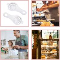 Egg Separator, 2 Pcs Egg Yolk White Separator, Egg White Separator, Egg White Filter, Kitchen Baking Tool - details 3