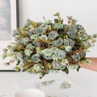 Decorativo De Flores Artificiales Clove Carnation En Maceta Para Decoración De Navidad Boda Y Casa Flor De Seda Hydrangea - details 4