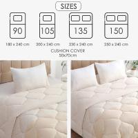 ARISE SHOP- Edredon  Estampado Reversible para Invierno y Otoño, edredón 100% Poliéster Siligonado.Transpirable, Caliente y Ultra suave, Para cama 90cm, 105cm, 135cm, 150cm - details 6