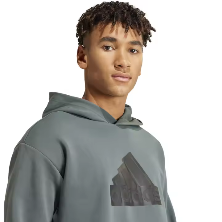 Sudadera Adidas M Fi Bos Hd Hieley Gris Verdoso Ho In3324 - 1
