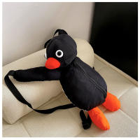 Mochila De Peluche Pingüino 38cm Juguete De Peluche Suave Para Niñas Regalo De Cumpleaños Bolsa De Hombro Animal De Peluche Unisex - details 13