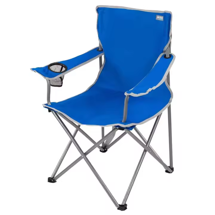 Aktive Silla Plegable De Camping Azul - 1