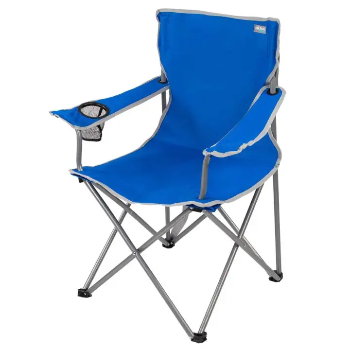 Aktive Silla Plegable De Camping Azul - 1