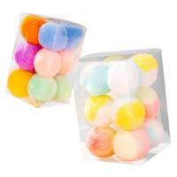 Juguetes Interactivos Para Gatos Y Perros Bolas De Terciopelo Coloridas Juguete Suave Para Juegos Divertidos Y Adorables - details 2