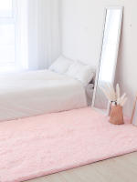 Carpetas Suaves De Pelo Negro Para Sala De Estar Y Dormitorio Alfombra Moderna Para Hogar Decorativa Para Pisos Y Camas - details 11