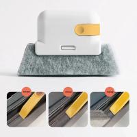 Herramienta De Limpieza 2 En 1 Para Ralladuras En Ventanas Y Puertas Cepillo Portátil Para Rastros De Puertas Deslizantes Herramientas De Limpieza - details 0