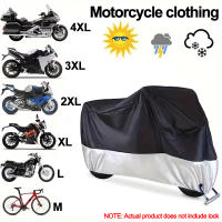 Cubierta Para Motocicleta Impermeable a Todas Las Estaciones Protección UV Y Antipolvo Tejido Resistente Al Desgaste Cubierta Para Motocicleta Motorbike Outdoor Indoor Scooter - details 0