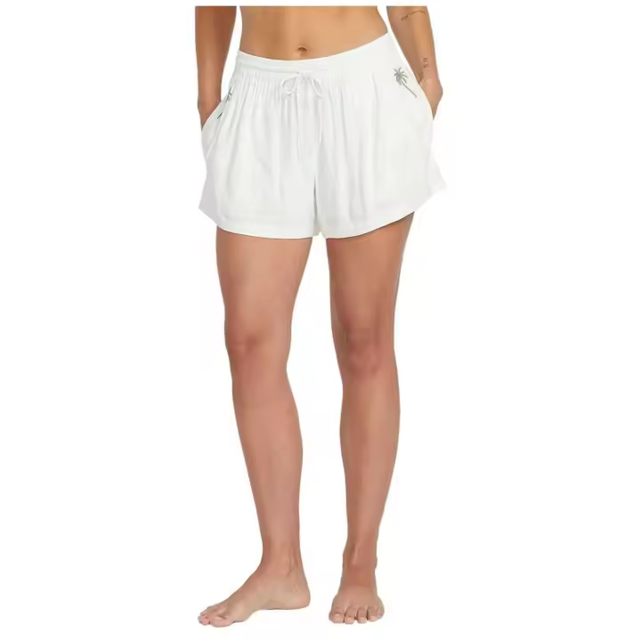 Pantalon Corto VOLCOM Sunny Daze para mujer en color beige - 1