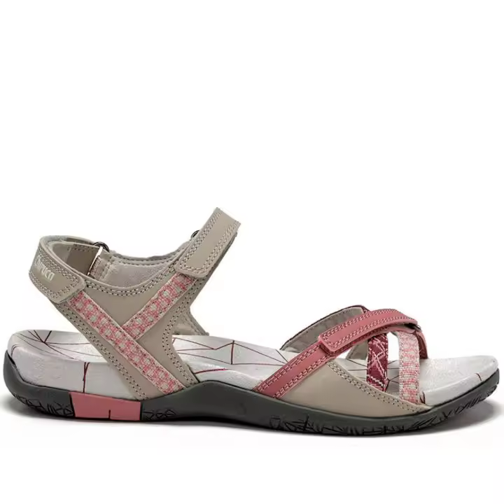 Sandalias Mujer Chiruca Valencia 07 Gris/Burdeos/Rosa 106244  Chiruca MARCAS MUJER Sandalias Sandalias Sport Envío Gratuito - 1